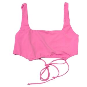 NWT Riot Swim Joss Pink Bubblegum Top Small